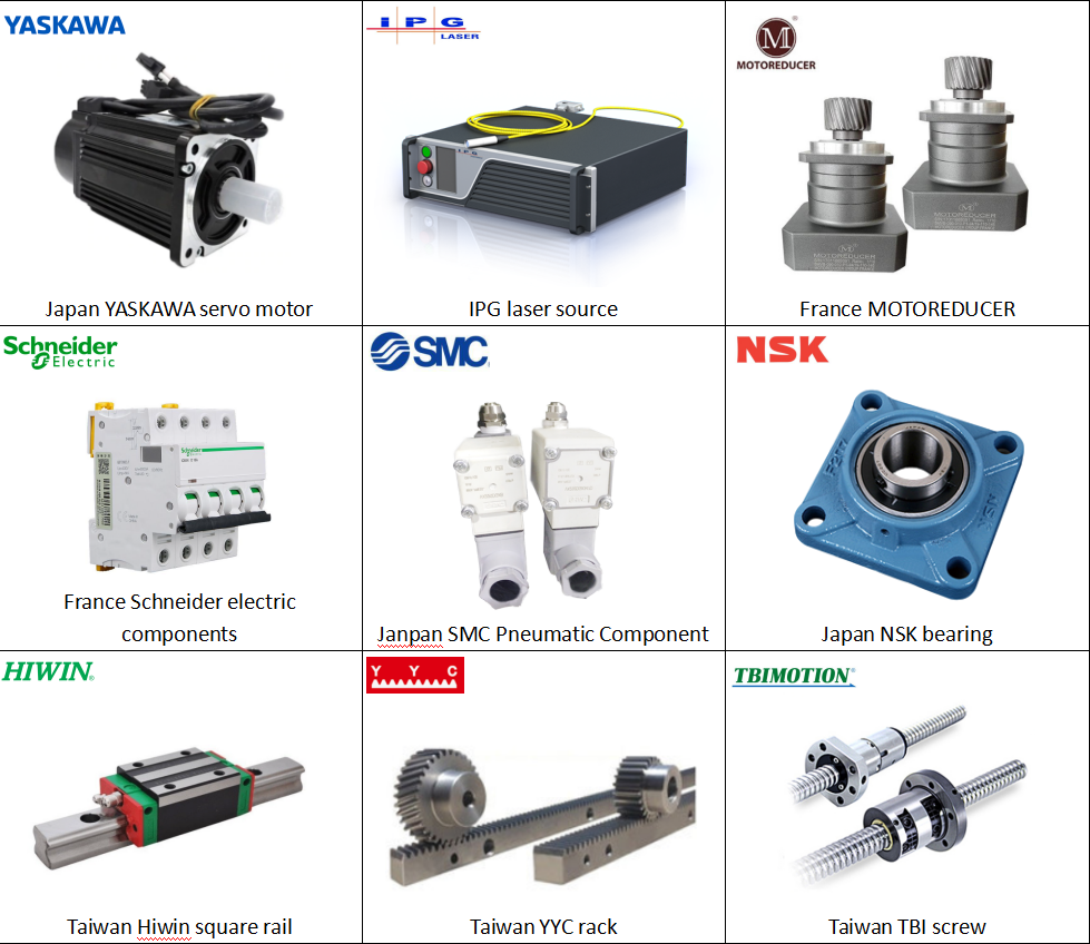 fiber laser cutting machine fiber lazer kesme makinesi