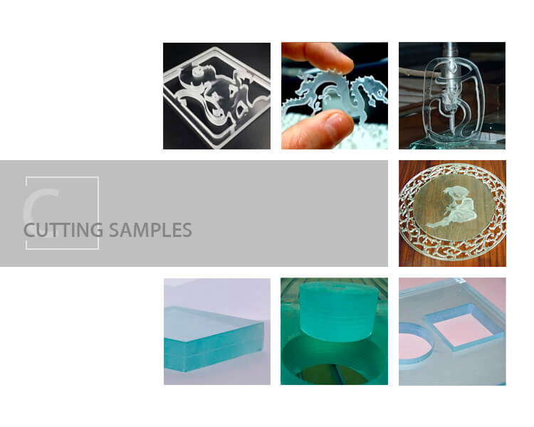 waterjet cutting machine qiegeyangpin-boli