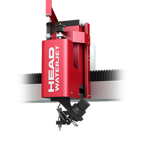 Beş eksenli su jeti kesme sistemi