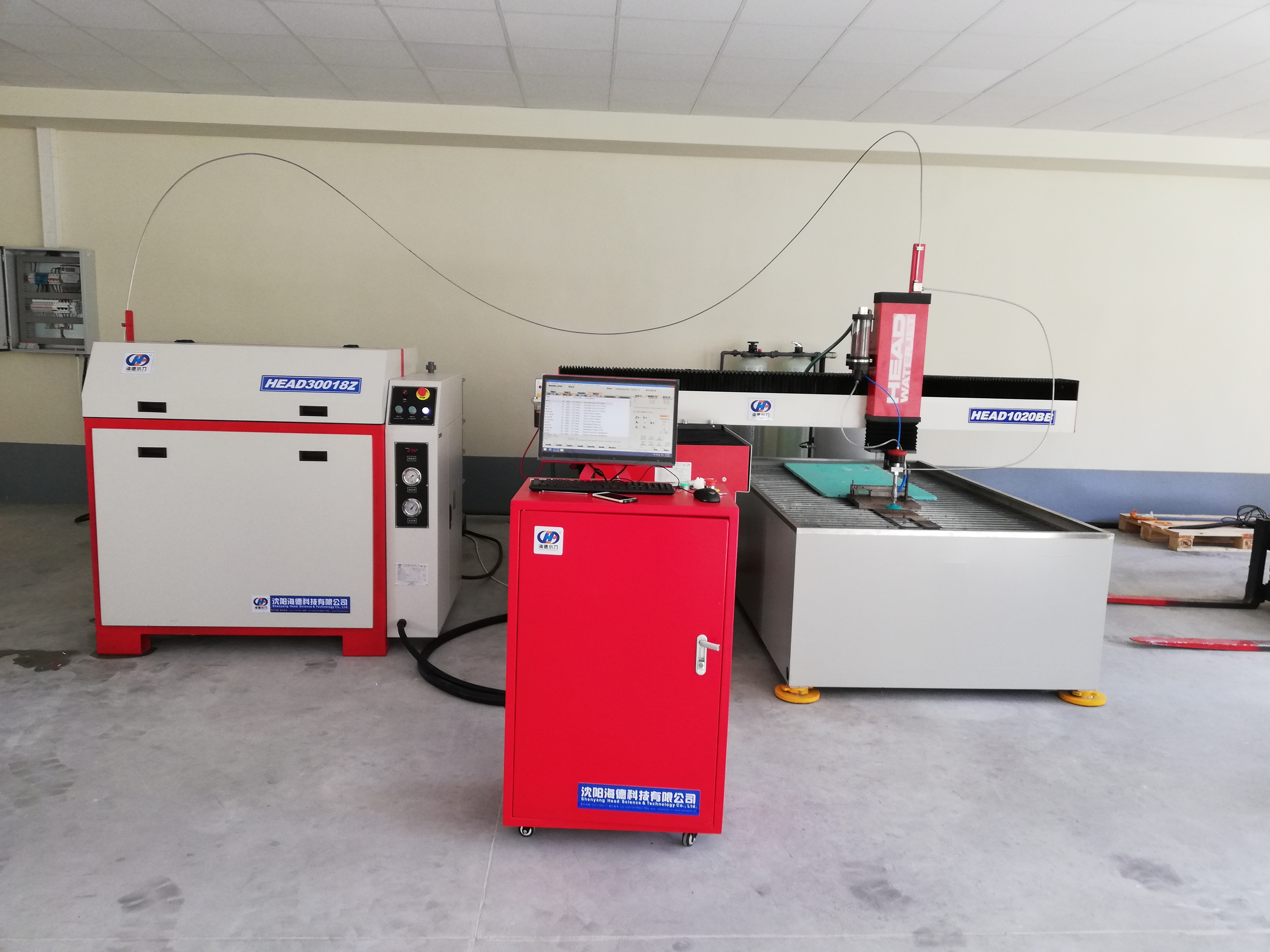 küçük su jeti kesici