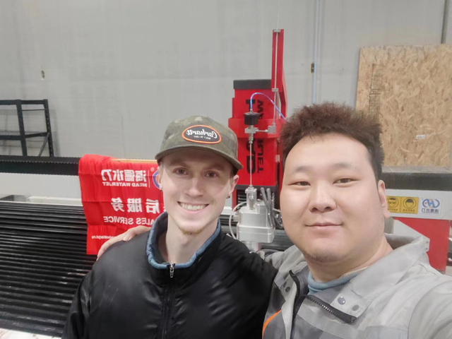 su jeti kesme makinesi