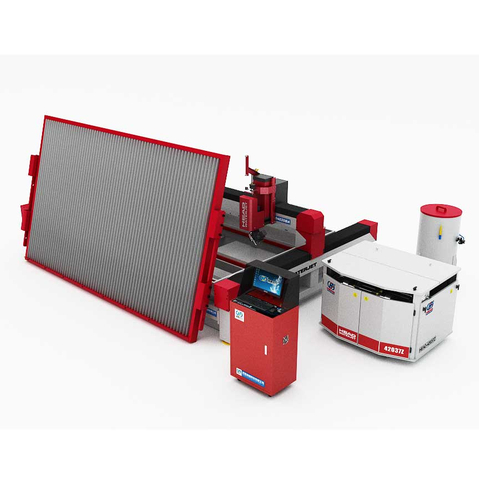  Bingry Tip 5 Eksen Sinterlenmiş Taş Su Jeti Kesme Makinesi