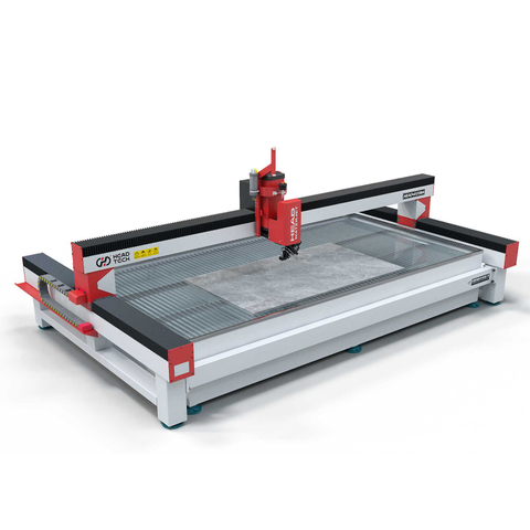 Sinterlenmiş taş mermer levha su jeti kesme makinesi 