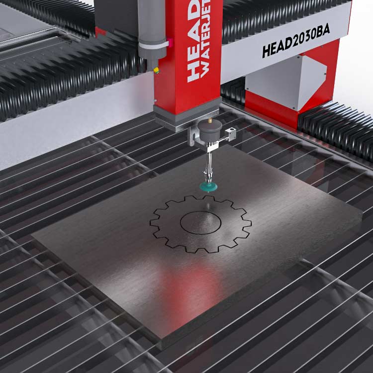 Küçük su jeti kesme makinesi fabrika fiyatı