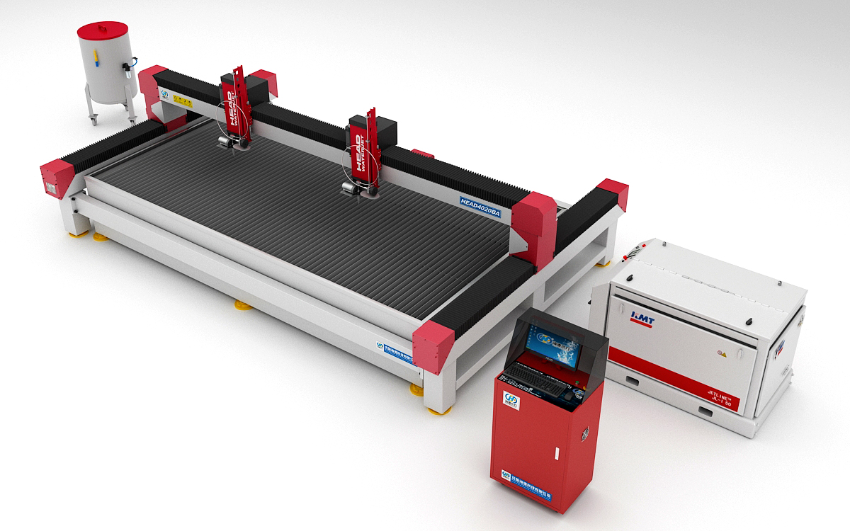 4020ba+双 ab 五轴+kmt jet50 泵