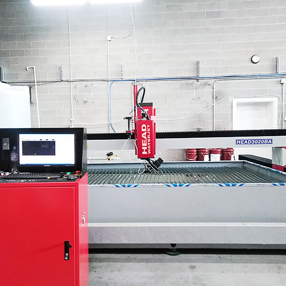  Bingry Tip 5 Eksen Sinterlenmiş Taş Su Jeti Kesme Makinesi