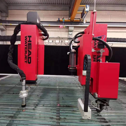 Kombinasyon su jeti/plazma kesme makineleri