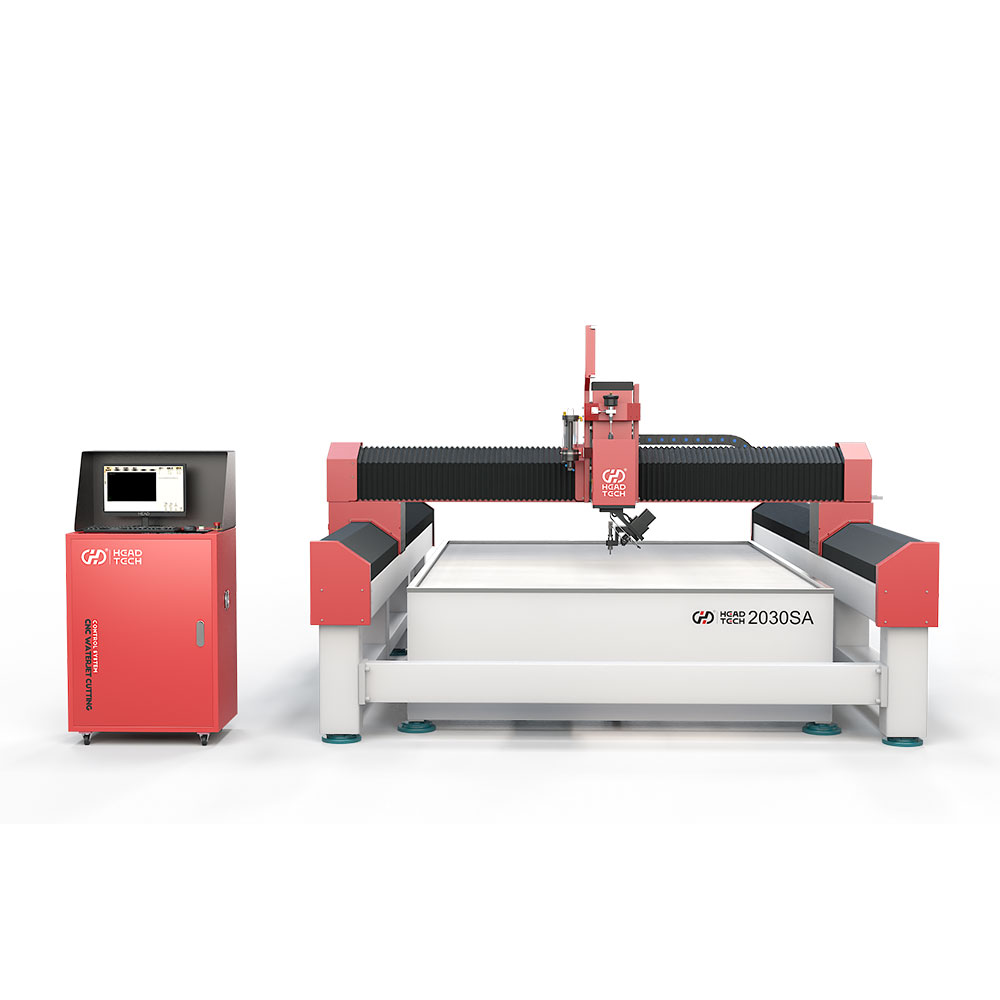 2025 Yeni Ürün 5 Eksen Kafası 2000*3000mm WaterJet Kesme Makinesi Satılık