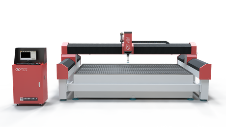 2025 Yeni ürün kafası 3 eksen 3000*2000mm su jeti kesme makinesi