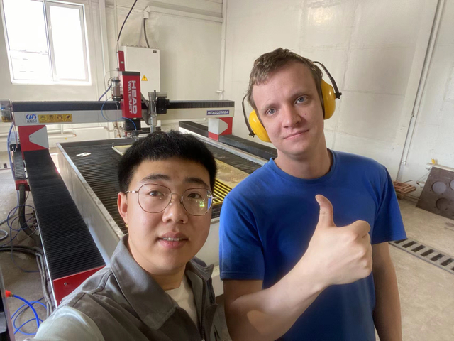 su jeti kesme makinesi