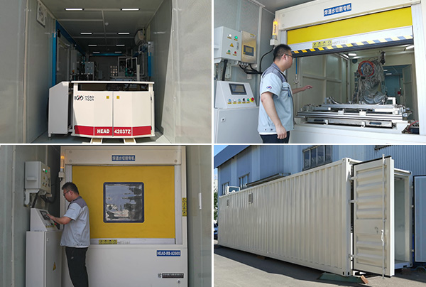 Su jeti kesme makinesi