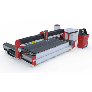 Su jeti fiber takviyeli polimer/ plastik kesme makinesi 