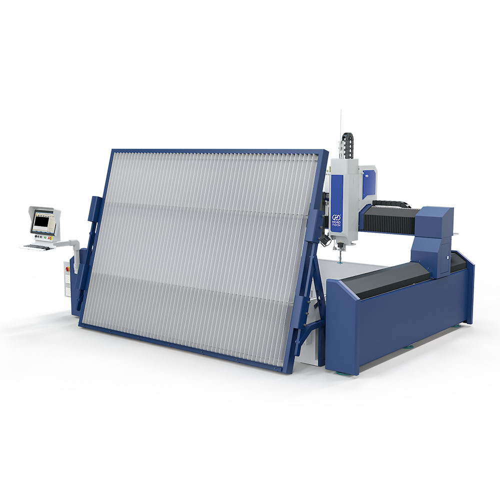 2025 Yeni Tasarım 3 Eksen Kafası 3000*2000mm Su Jeti Kesme Makinesi 