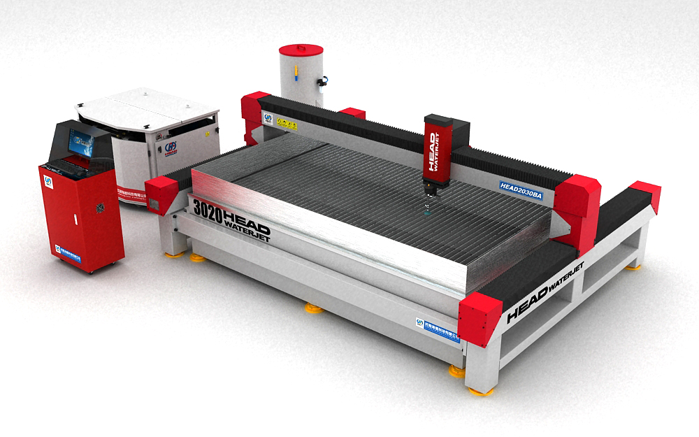 İndirim kafası 3000*2000mm su jeti kesme makinesi fiyatı