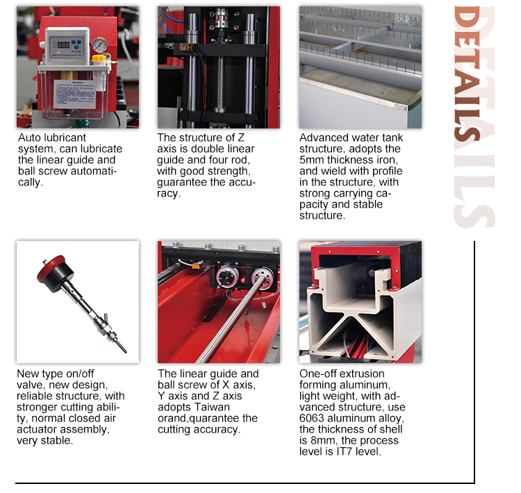 su jeti kesme makinesi