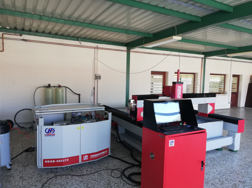 su jeti kesme makinesi